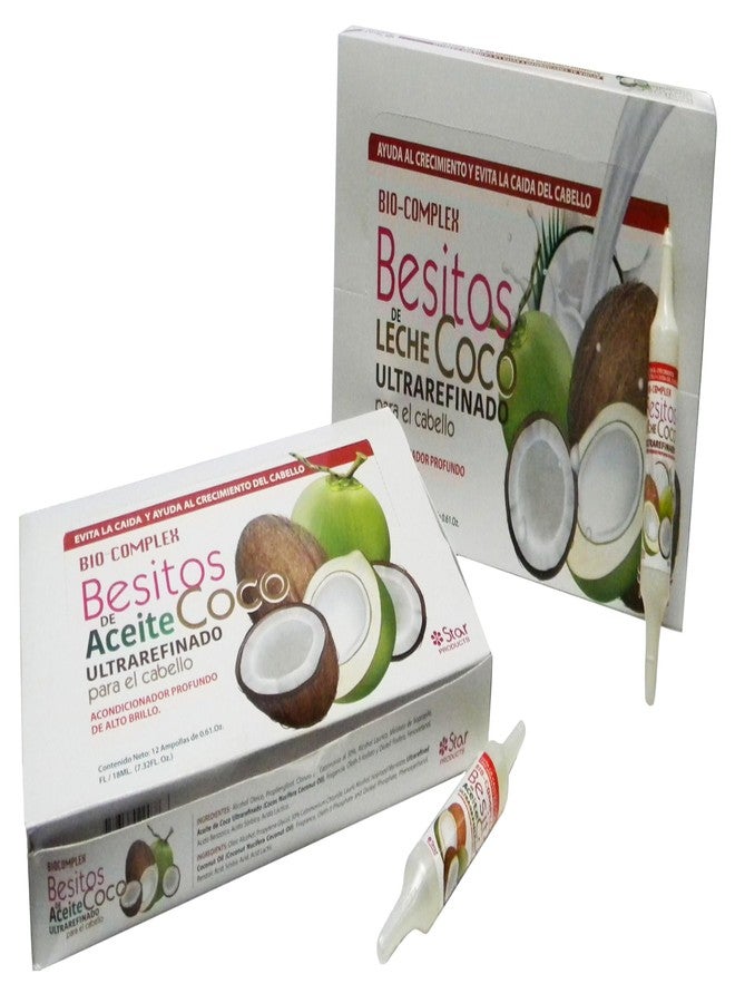 Bio Complex Coconut Oil Capsules 3Pack – 0.61 oz Each, Deep Moisturizing Hair Treatment for Repair, Hydration, and Strengthening - Image 3